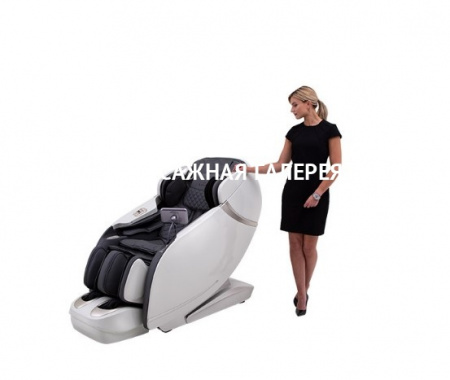 Массажное кресло Casada Skyliner 2 бело-серое купить в Москве | Massage-Gallery.ru
