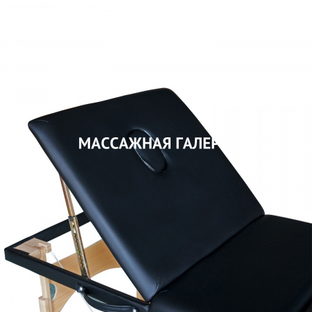 Массажный стол DFC NIRVANA Relax Pro (черный) купить в Москве | Massage-Gallery.ru