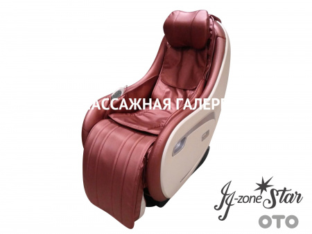 Массажное кресло OTO II-ZONE STAR EQ-09S (цвет марун) купить в Москве | Massage-Gallery.ru