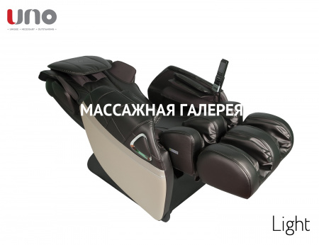 Массажное кресло Uno One Light UN361 (коричневый) купить в Москве | Massage-Gallery.ru