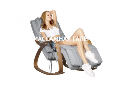 Массажное кресло-качалка Yamaguchi Liberty серый купить в Москве | Massage-Gallery.ru
